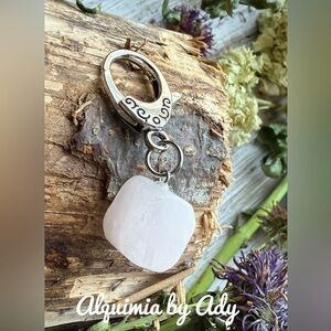 Alquimia Silver and White Key Holder